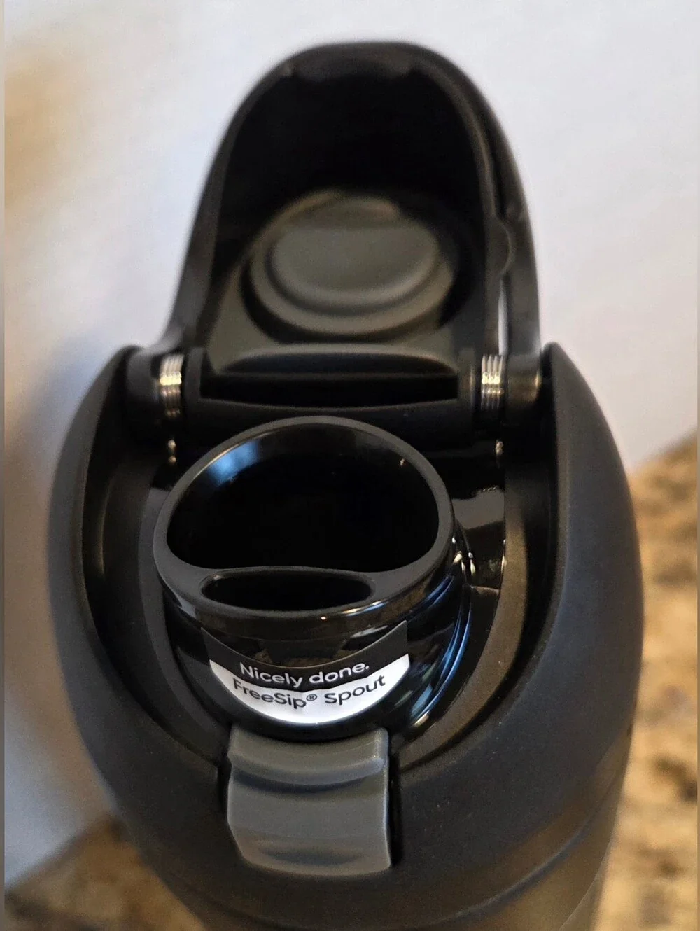 Owala Insulated Leak-Proof Water Bottle with Built-In Straw - Black 24 Oz.